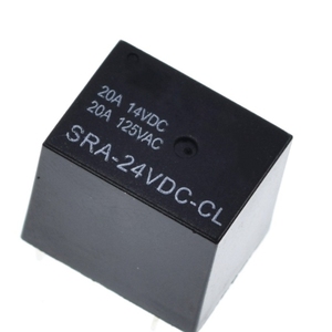 OKYN220913-14 30A รีเลย์ขดลวดไฟฟ้ากระแสตรง12V พร้อมฝาครอบพลาสติกสำหรับติดตั้งรุ่น sra 12VDC CL - Product Image 2