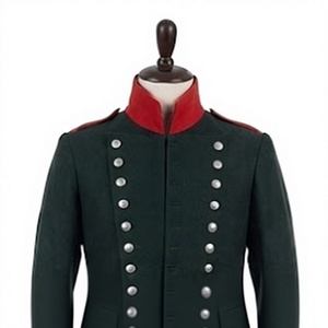 Abrigo de Invierno para Hombre, Estilo Vintage, Cuello Alto, 100% Lana, Resistente al Agua, Uniforme - Product Image 6