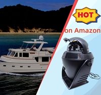Boussole électronique de navigation marine avec éclairage LED pour bateau, yacht, navire, bateau de pêche, boussole magnétique marine 12V