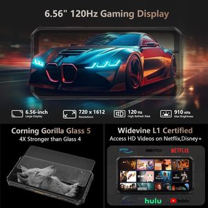 Téléphone robuste Ulefone Armor X16 <span class=keywords><strong>Pro</strong></span> 5G 16 Go + 256 Go MTK Dimensity 6300 Android 15 10360 mAh 33 W Appareil photo 64 MP <span class=keywords><strong>Smartphone</strong></span> - Product Image 5