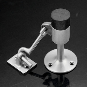 Butée de porte en acier inoxydable 304, type champignon, à fixation au sol, dispositif anti-collision durable pour porte en verre - Product Image 1