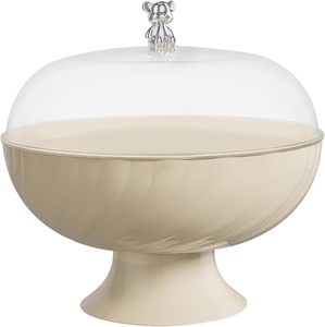 PP Modern Three-Layer Food Snack <b>Box</b> with Lid for Living Room <b>Storage</b> Wedding Fruit Bowl - Product Image 3