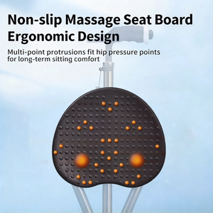 <span class=keywords><strong>Canne</strong></span> de marche pliable pour personnes âgées, chaise trépied avec siège intégré, portable pour la marche et le repos en extérieur des seniors - Product Image 5