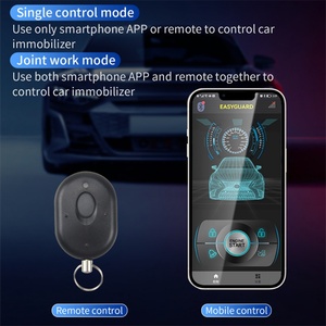 EASYGUARD Im003 ระบบกันขโมยรถยนต์แบบไร้สาย RFID 2.4GH ควบคุมผ่านแอพสมาร์ทโฟน พร้อมบลูทูธ ควบคุมการสตาร์ทเครื่องยนต์ ล็อคและปลดล็อคอัตโนมัติ DC12V - Product Image 5