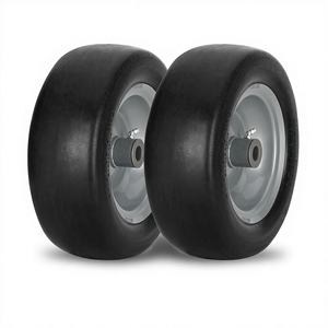 Ruedas Caldwell de Bajo Mantenimiento con Llanta de Acero PU Antipinchazos, Rodamientos de Bolas Sellados de Precisión y Estructura Duradera para Menor Desgaste - Product Image 1