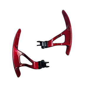 Para GTR R35 paletas <span class=keywords><strong>de</strong></span> cambio <span class=keywords><strong>de</strong></span> fibra <span class=keywords><strong>de</strong></span> carbono seco embellecedor Interior para 2008-2016 NISSAN extensión volante Pick - Product Image 4