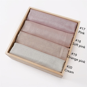 Hijab Glitter dorati per le donne sciarpa musulmana per feste di matrimonio donna Islam turbante Bandana eleganti scialli per feste da donna - Product Image 6