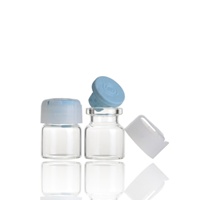 Flacons vides pour échantillons liquides, flacons en verre transparent de 3 ml, 5 ml, 6 ml pour les voyages