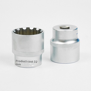 Bộ dụng cụ gia đình 19 món 1/2 ổ cắm lớn bay 12 góc răng Torx điện cờ lê tác động nhỏ trong bộ đóng hộp - Product Image 4