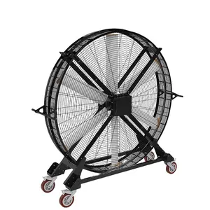 Aipukeji 2m 250W Waterproof Electric Big Industrial Portable HVLS Wheel Standing Fan For Large Space