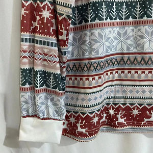 Noël personnalisé manches longues col rond bébé vêtements ensembles pull vêtements pour bébés adultes enfants unisexe famille vêtements - Product Image 6