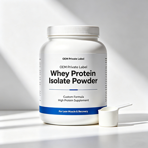 Standardized <strong>90</strong>% Protein Content <strong>Whey</strong> Isolate - High Purity Mass Gainer Supplement for Professional Athletes OEM - Product Image 1