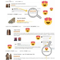 Honorhair – Cheveux humains vierges russes doublement étirés 100 % naturels en vrac, qualité supérieure, prêts à l'emploi pour la fabrication de produits