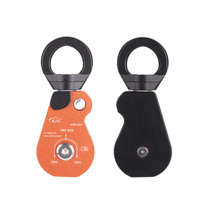 Chất Lượng Cao Hợp Kim Nhôm Leo Núi Đu Pully Nhôm Bánh Xe Cứu Hộ Ròng Rọc - Product Image 2