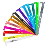 Événements d'admission au Pass VIP Bracelet en PVC en vinyle en plastique souple avec logo unique personnalisé bon marché