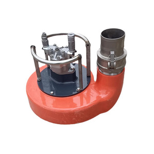 Pompe à boue hydraulique portable pour la lutte contre les incendies urbains, le drainage des inondations, pompe à eaux usées auto-amorçante, circuit simple ou double, hydraulique - Product Image 1