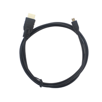 Raspberry Pi kabel adaptor laki-laki ke laki-laki, kabel Video HD 4K 1.5m opsional untuk Raspberry Pi 4 Model B