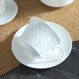ชุดจานสเต็กเซรามิกพอร์ซเลนดีไซน์ใหม่สไตล์ยุโรป สีขาว ผลิตตามสั่ง ทนความร้อน ใช้กับเตาอบได้ - Product Image 6