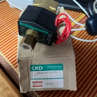Válvula Solenoide AG4X-0173-FL AC220V 1/4 para PLC