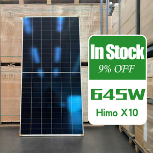 แผงโซลาร์เซลล์ LONGi Hi-MO X10 650W 630W 635W 640W 645W 660W แบบ N-Type Bifacial PV ราคาขายส่งจากโรงงาน - Product Image 2