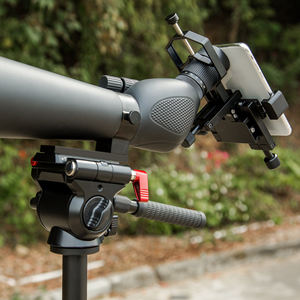 Adaptateur de téléphone en métal complet flexible <span class=keywords><strong>Microscope</strong></span> et support de caméra de télescope monoculaire avec support de téléphone - Product Image 6