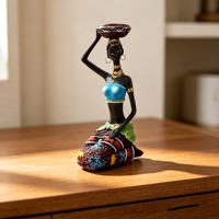 Kreative Cartoon-Skulptur, Niedliche Geburtstags- und Valentinstagsgeschenke, Desktop-Kunstharz-Dekoration