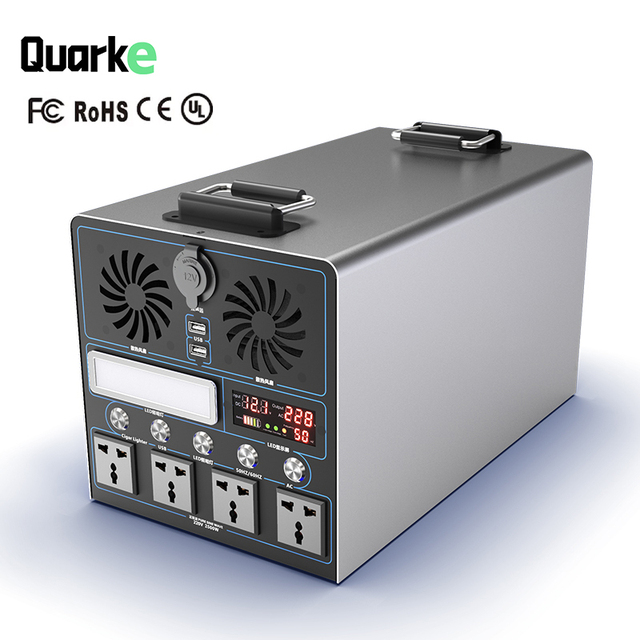 300W 500W 1000W 1500W 2000W 2500W 3000W Portable Power Station Lithium Ion Batteries Camping Solar Portable Power Station