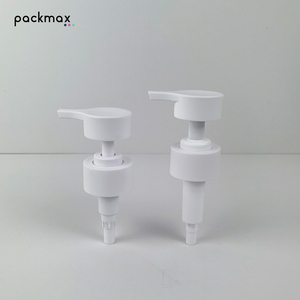 Press-type lotion pump press pump head for shampoo, shower gel, and hand soap 28/410 injection molded frosted pump manufacturer - Product Image 4