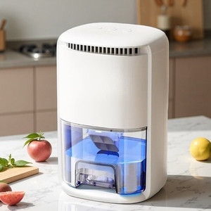 Dehumidifier Portabel Rendah Kebisingan Kecil untuk Rumah Kamar Mandi Kantor Penghilang Kelembapan Pengering Desikan Senyap - Product Image 1