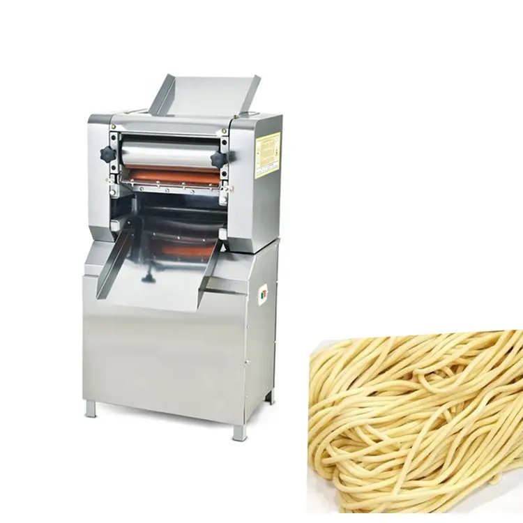 Stainless Steel Mie Mesin Cutting Adjustable Ketebalan Adonan Pasta Segar Membuat Alat Dapur