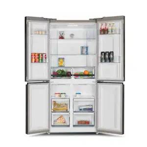 455L 16 Cu.Ft Home Appliance Large Capacity Four Door Fridge Freezer Double Door American Style