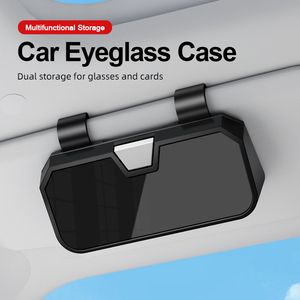 Universal Interior <strong>Car</strong> Accessories <strong>Sunglasses</strong> <strong>Holder</strong> for <strong>Car</strong> Visor <strong>Car</strong> Sun Visor Eyeglasses <strong>Holder</strong> Protective Eyeglass Box - Product Image 1