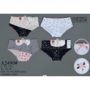 Alto a vita media a vita bassa triangolo Calzon de Mujer poliammide Spandex di alta qualità per tutti i giorni slip tinta unita XL vita personalizzabile - Product Image 1