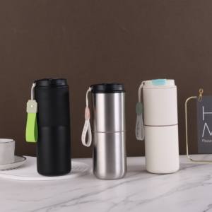 Nouveau moulin à café électrique rechargeable pour cafetière portable extérieure de haute qualité avec <span class=keywords><strong>filtre</strong></span> et tasse isolée - Product Image 1