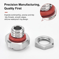 M6 M8 M12 M20 M24 M32 Presse-étoupes en plastique, métal, acier inoxydable, aluminium, étanches, respirants, avec bouchon de protection, valve et vis