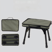 Table tactique IGT pliable et portable, en aluminium, modulaire, pour le camping en plein air, table d'appoint réglable en hauteur, table de cuisson pour barbecue