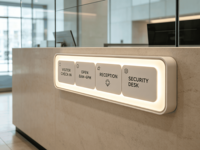 Kiosque numérique d'extérieur étanche en acier inoxydable certifié CE pour signalisation et orientation, haute luminosité, réponse rapide, standard automobile