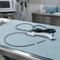 Uréteroscope flexible, instrument médical d'urologie, endoscope numérique jetable à usage unique pour inspection vétérinaire