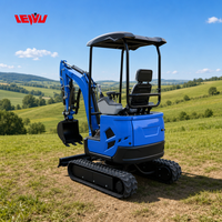 Nouvelle pelle sur chenilles de 9 tonnes pour la construction rurale, avec moteur Kubota chinois, vente en gros, modèle 2026