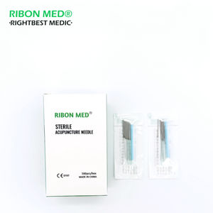 <span class=keywords><strong>Agujas</strong></span> de <span class=keywords><strong>Acupuntura</strong></span> de Acero Inoxidable, Mango Plano, <span class=keywords><strong>Sin</strong></span> Tubo, 500 <span class=keywords><strong>Agujas</strong></span> por Caja, RIBON MED - Product Image 1