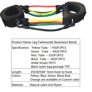 Fasce di resistenza Taekwondo per <span class=keywords><strong>gambe</strong></span> da allenamento personalizzate per agilità della velocità <span class=keywords><strong>Fitness</strong></span> - Product Image 6