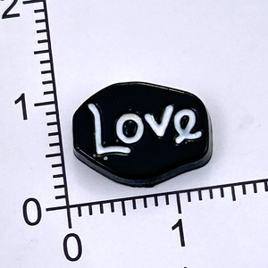 Colorful Resin Love Letter DIY Jewelry Accessories For Hair <b>Clips</b> Phone Case Patches Hat Ornaments Fashion Crafts - Product Image 3