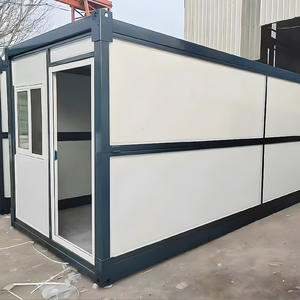 Casa Contenedor Plegable de 20 pies, Estilo Rústico, Panel Sándwich de Acero Transpirable, Garantía de 2 Años, Dormitorio, Taller, Oficina en Casa, Hotel, Tienda - Product Image 2