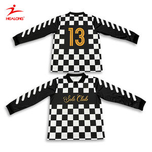 Camiseta de Fútbol Retro de Manga Corta Sublimada Personalizada, Ropa Deportiva de Secado Rápido, Antibacteriana, Transpirable y Cómoda 100% - Product Image 4