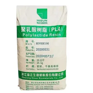 PLA-kunststoffgranulatpellets 100% biologisch abbaubares kunststoffrohmaterial Virgin PLA PHA kunststoffrohstoff im stein