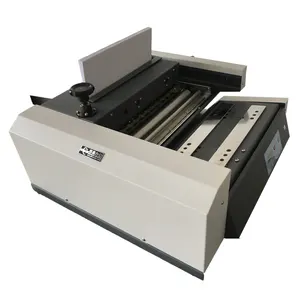 PB380 mesin pengikat buku foto penutup keras lem mencair panas Desktop A4