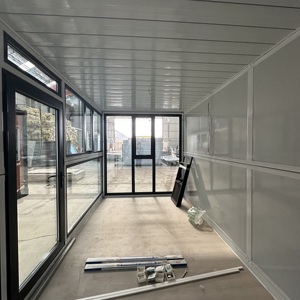 Chất lượng cao 20ft và 40ft thép nhà <span class=keywords><strong>CONTAINER</strong></span> di động sửa đổi phòng đơn cho khách sạn biệt thự cửa hàng - Product Image 5