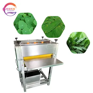 Double Layer Brushes Leaves Cleaning Machine Banana Leaves Lotus Leaves Washing Machine