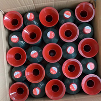 Gümrüklü Polyester iplik Tex 70 yüksek mukavemetli Polyester sürekli filament 100% Polyester gümrüklü dikiş ipliği Nylbond iplik B69