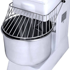 מיקסר ספירלי דו-פעמי דו-מהירויות 30 ליטר קיבולת לערבוב 12 ק\\\"ג קמח לייצור מזון בקנה מידה בינוני - Product Image 2